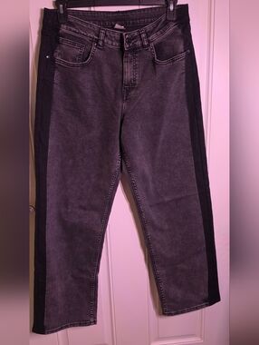 Time and Tru Black-Tinted Denim Jeans